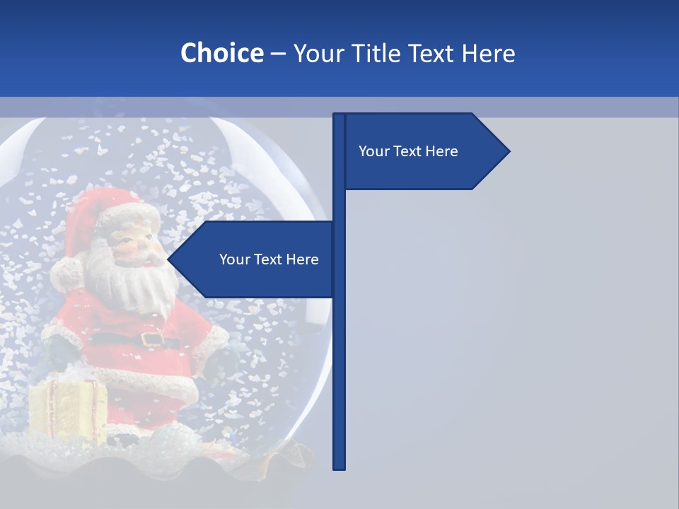 Christmas Crystal PowerPoint Template