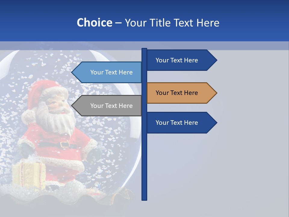 Christmas Crystal PowerPoint Template
