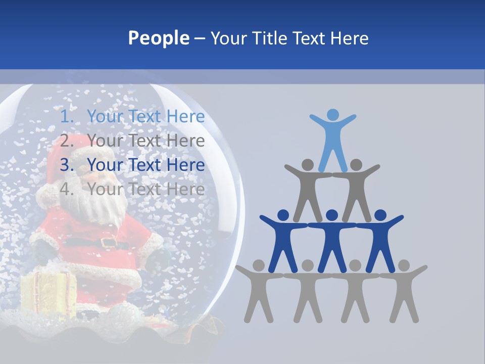 Christmas Crystal PowerPoint Template