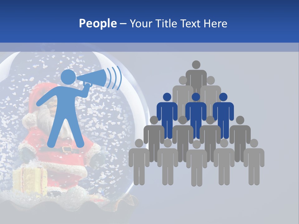 Christmas Crystal PowerPoint Template