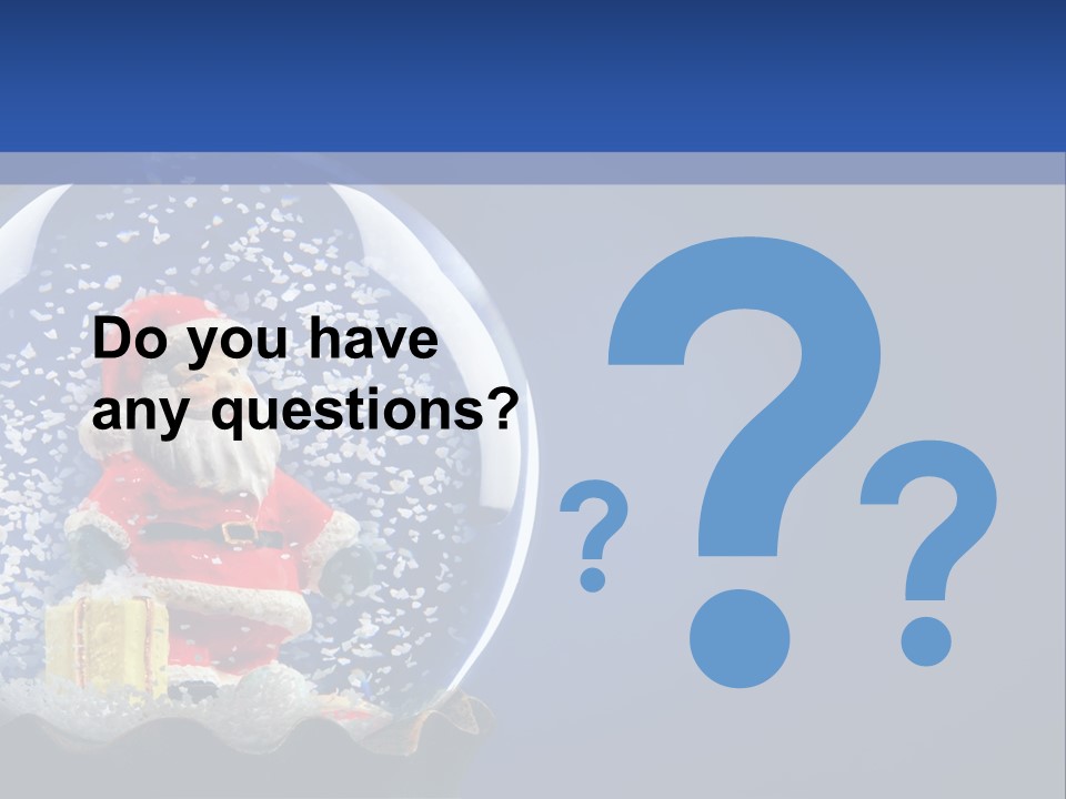 Christmas Crystal PowerPoint Template