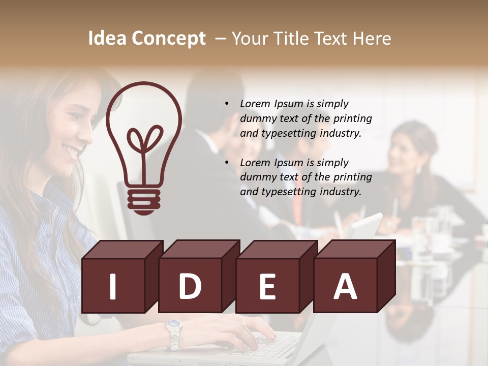 Meeting Stock PowerPoint Template