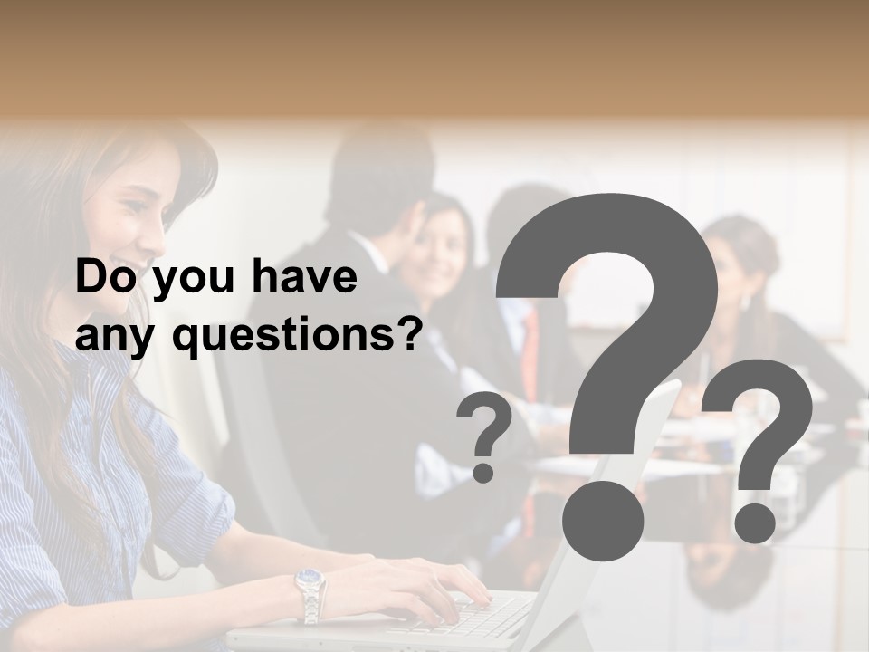 Meeting Stock PowerPoint Template