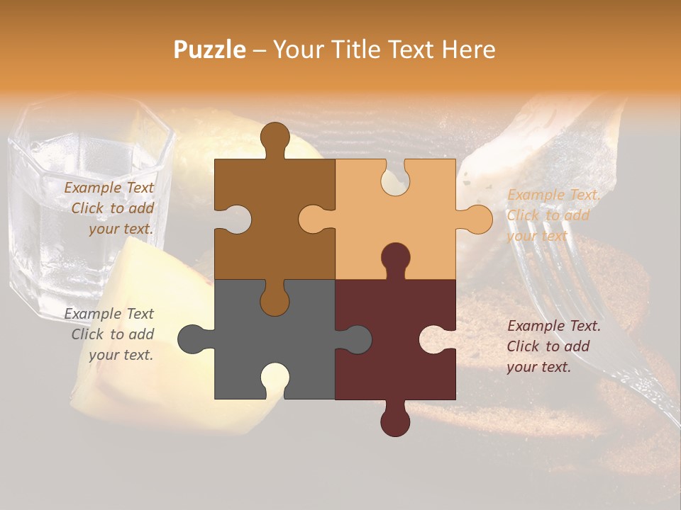 Garlic Life Traditional PowerPoint Template