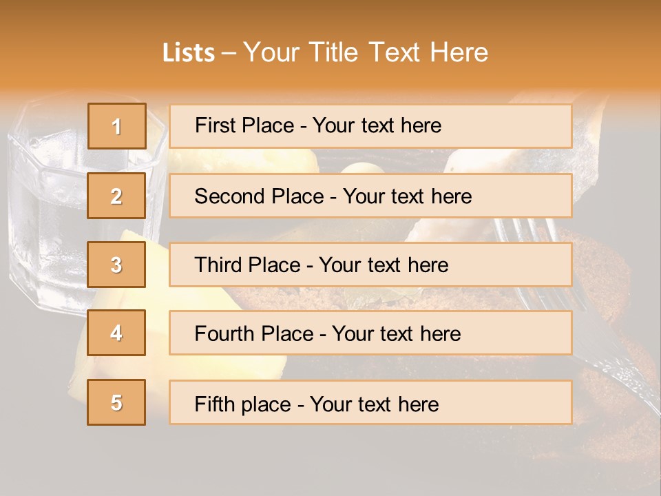 Garlic Life Traditional PowerPoint Template