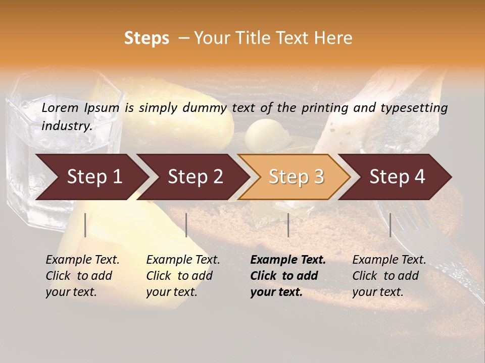 Garlic Life Traditional PowerPoint Template