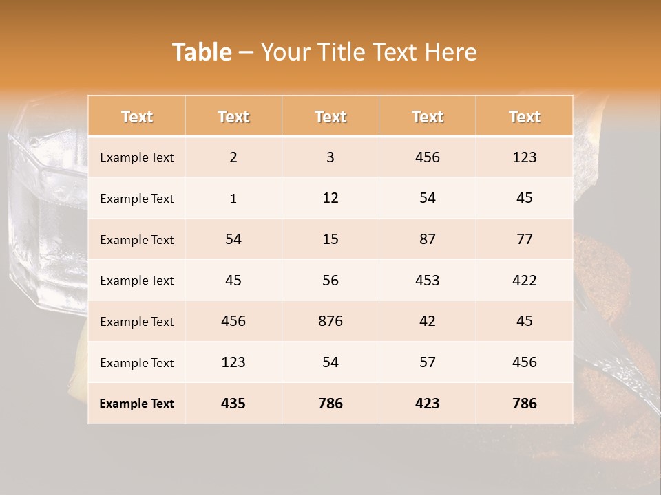 Garlic Life Traditional PowerPoint Template