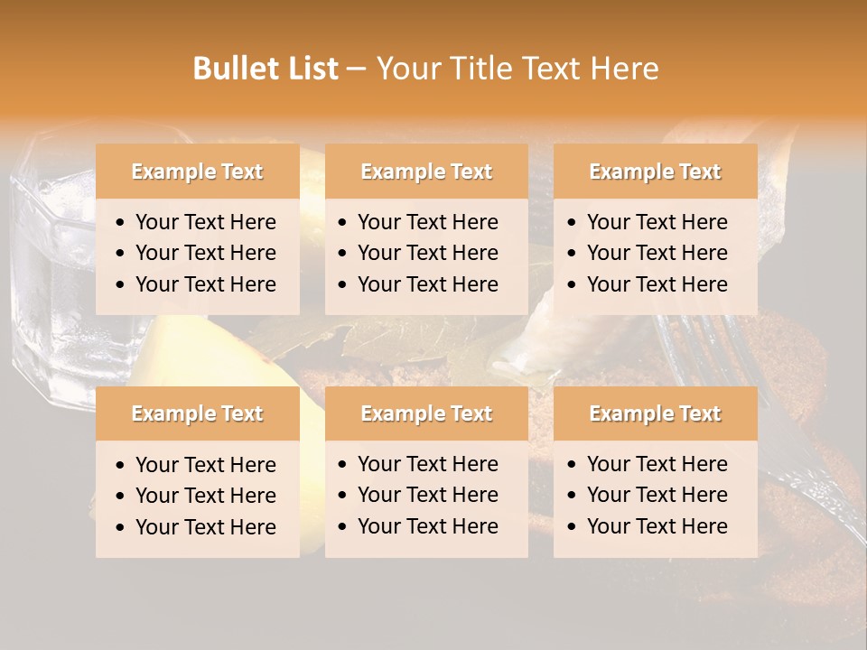 Garlic Life Traditional PowerPoint Template