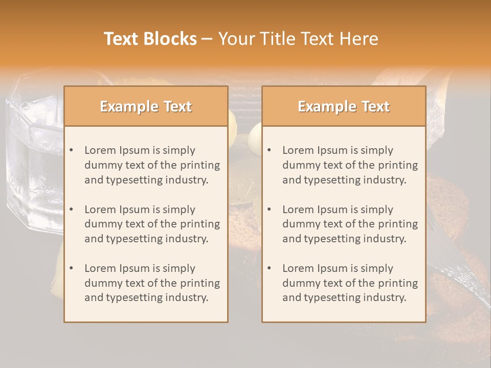 Garlic Life Traditional PowerPoint Template
