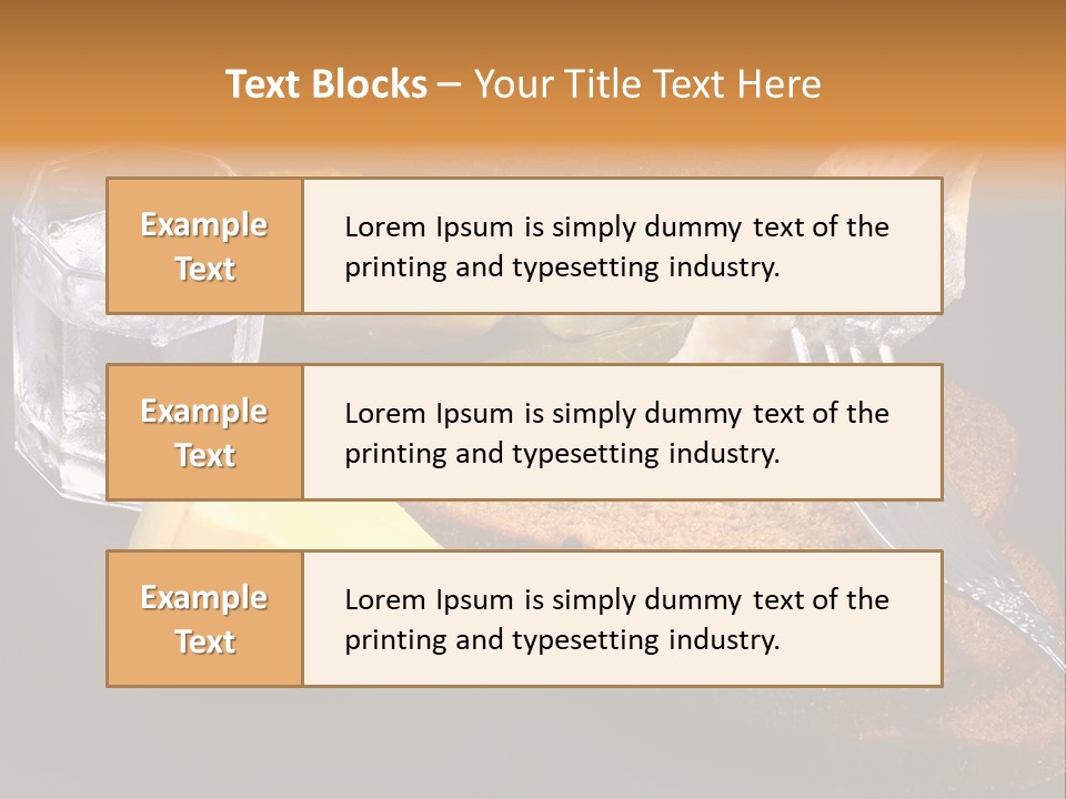 Garlic Life Traditional PowerPoint Template
