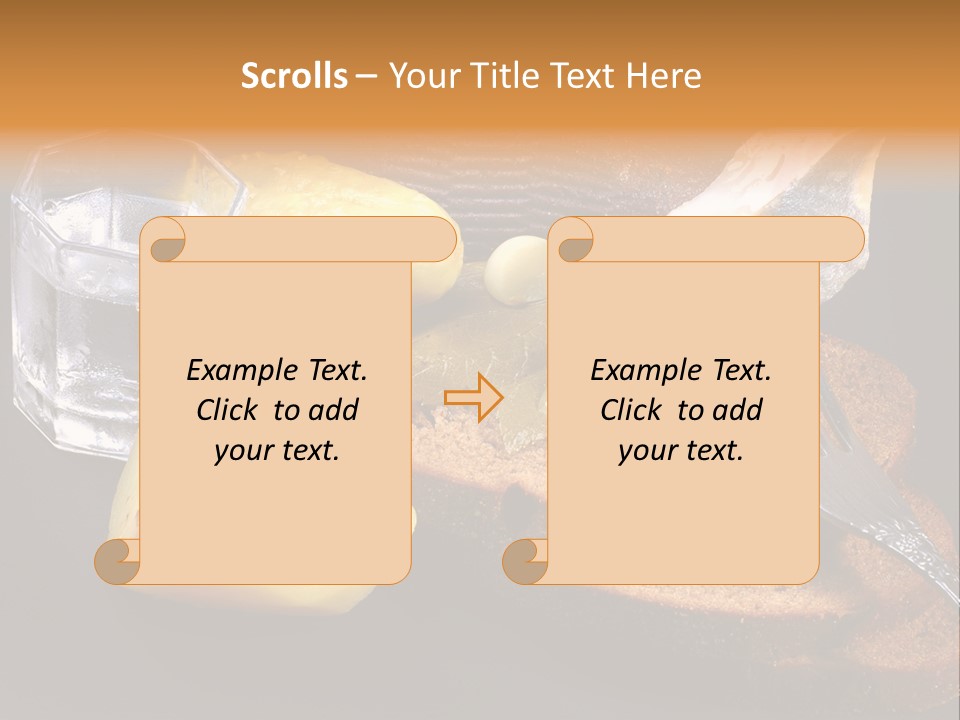 Garlic Life Traditional PowerPoint Template