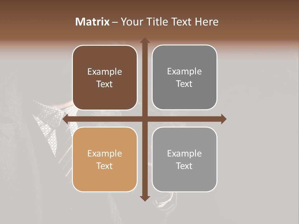 Smoke Man PowerPoint Template