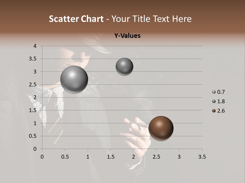 Smoke Man PowerPoint Template