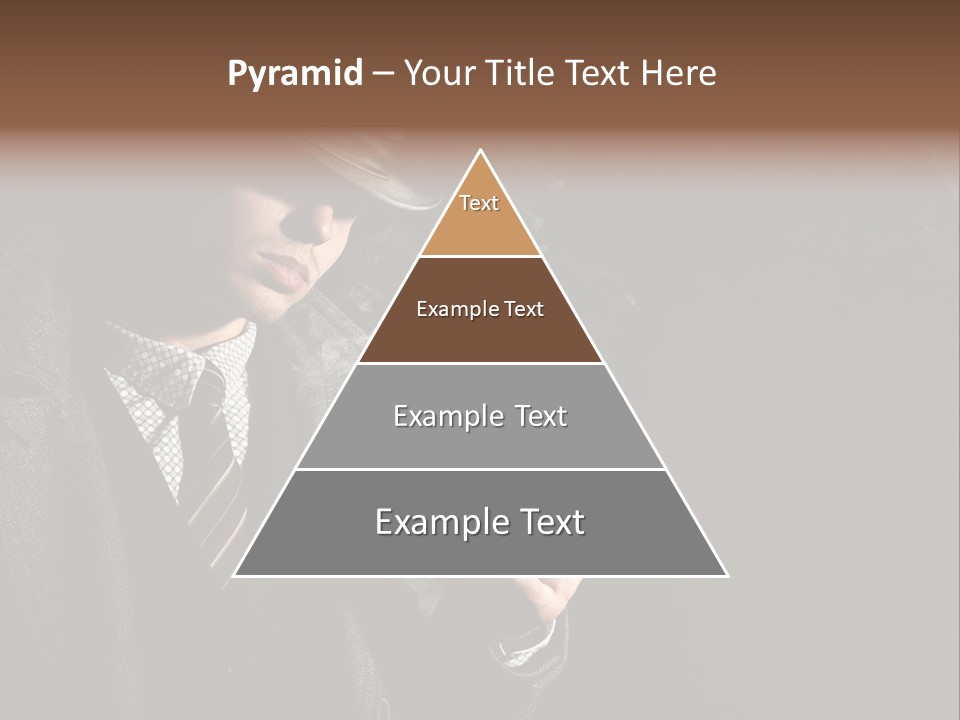 Smoke Man PowerPoint Template