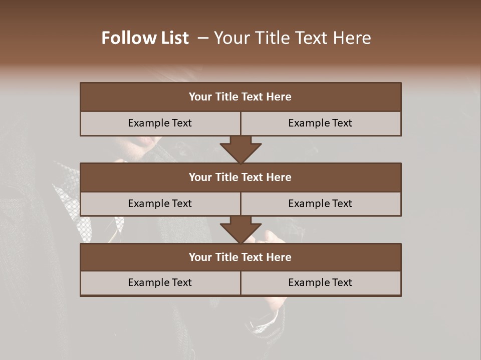 Smoke Man PowerPoint Template