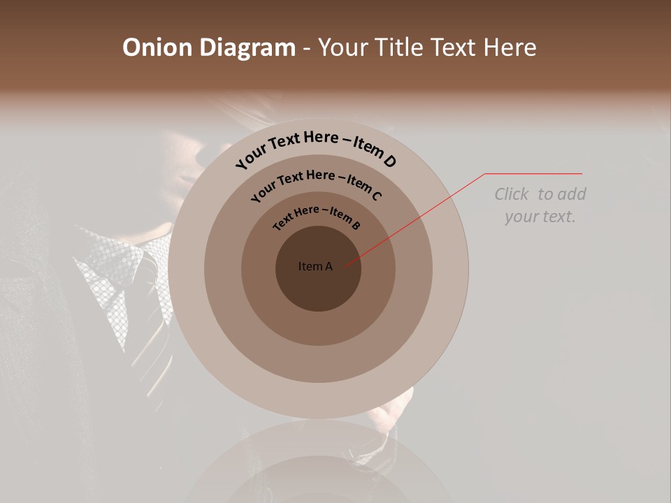 Smoke Man PowerPoint Template