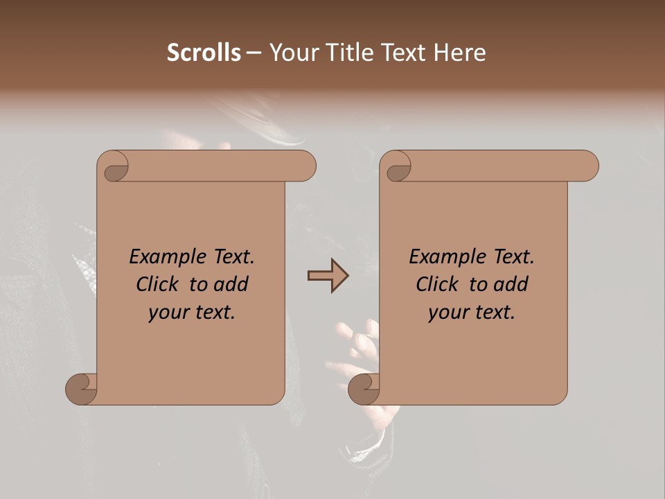 Smoke Man PowerPoint Template