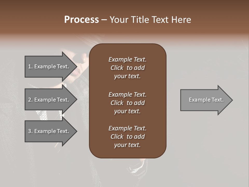 Smoke Man PowerPoint Template