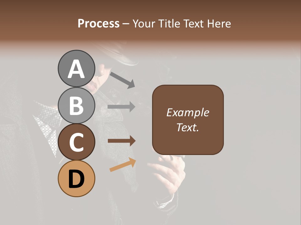 Smoke Man PowerPoint Template