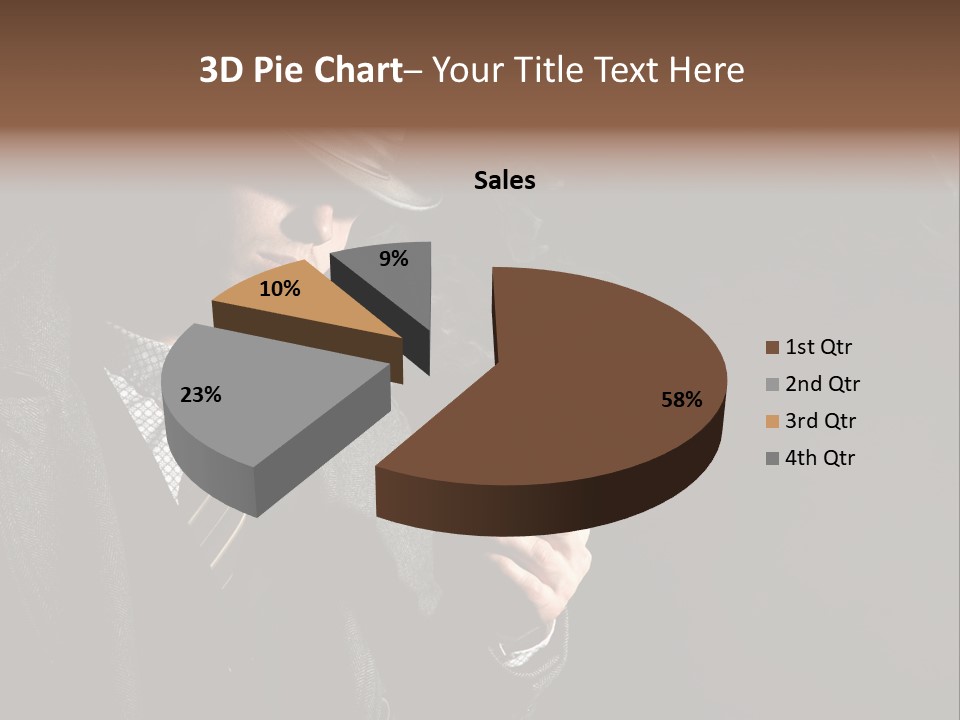 Smoke Man PowerPoint Template