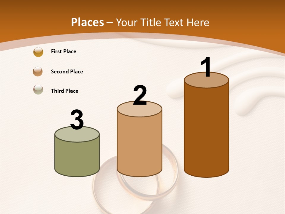 Invitation Wedding Paper PowerPoint Template