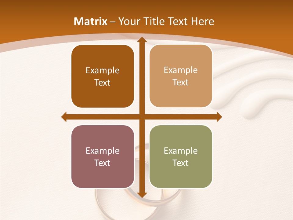 Invitation Wedding Paper PowerPoint Template