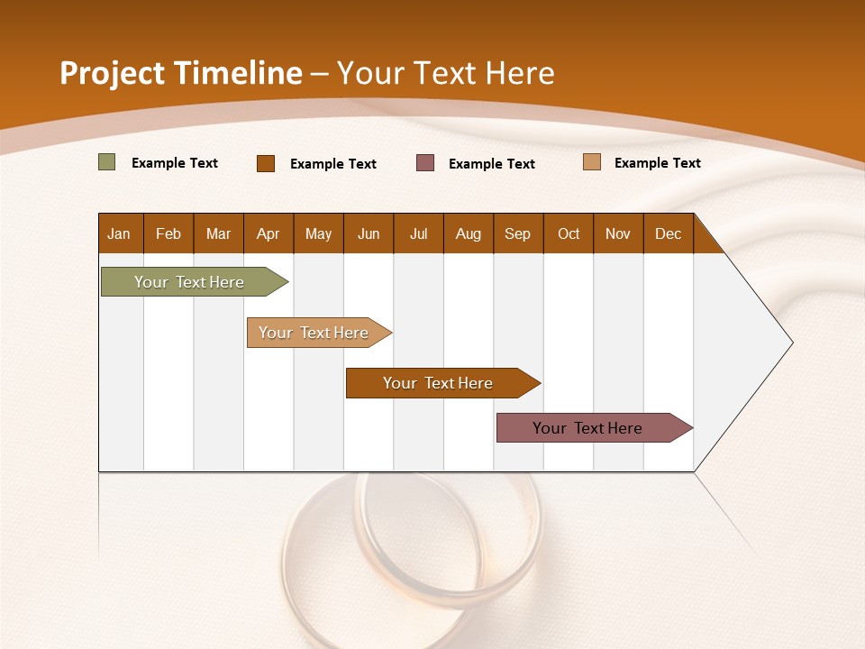 Invitation Wedding Paper PowerPoint Template