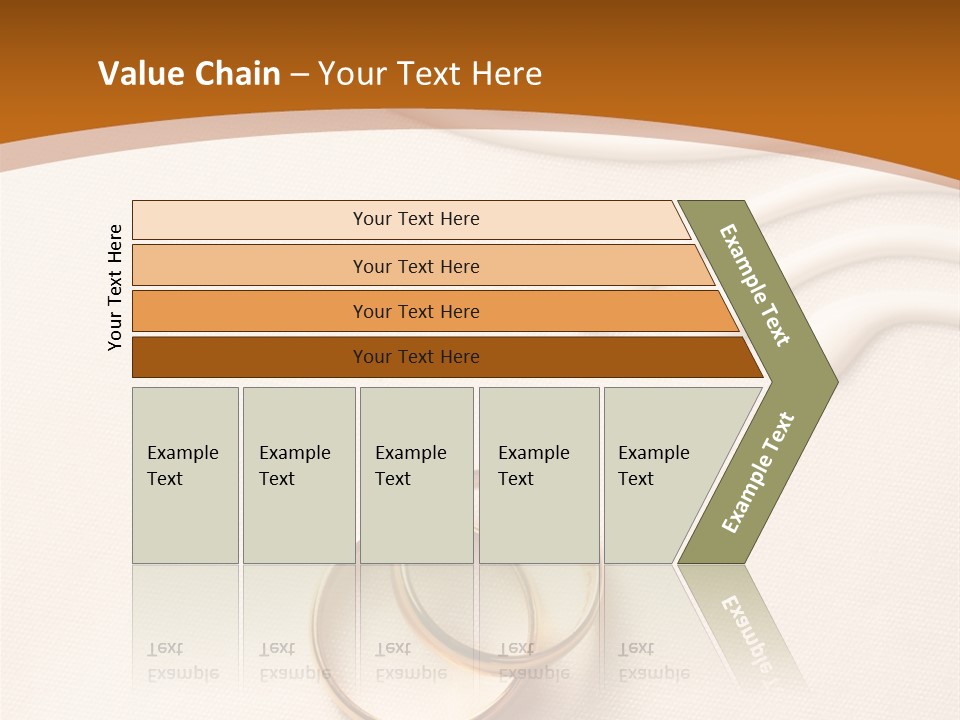 Invitation Wedding Paper PowerPoint Template