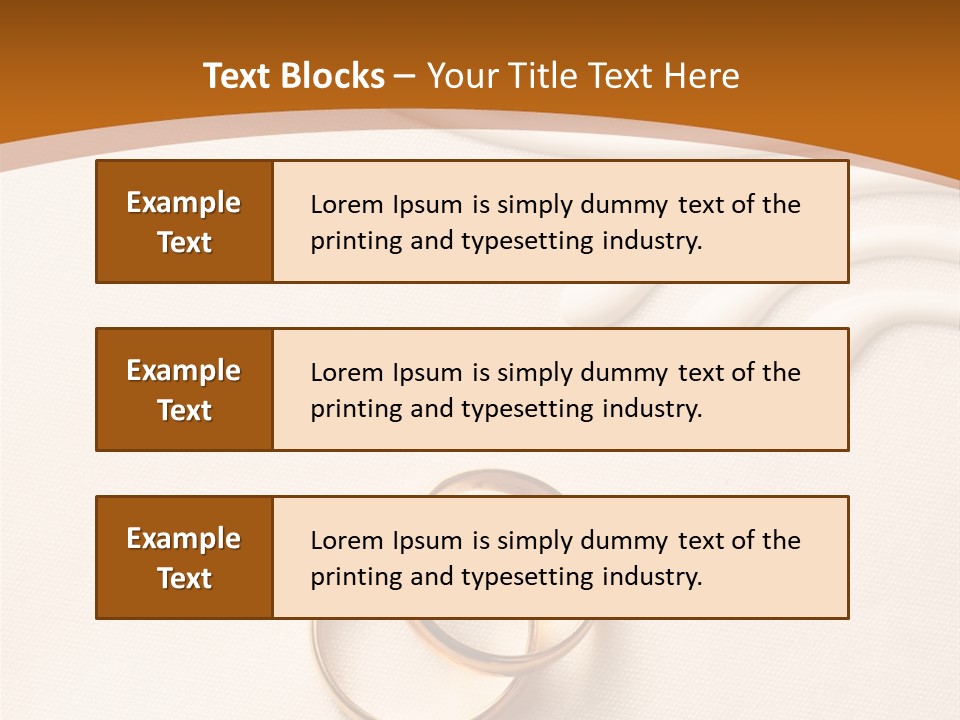 Invitation Wedding Paper PowerPoint Template