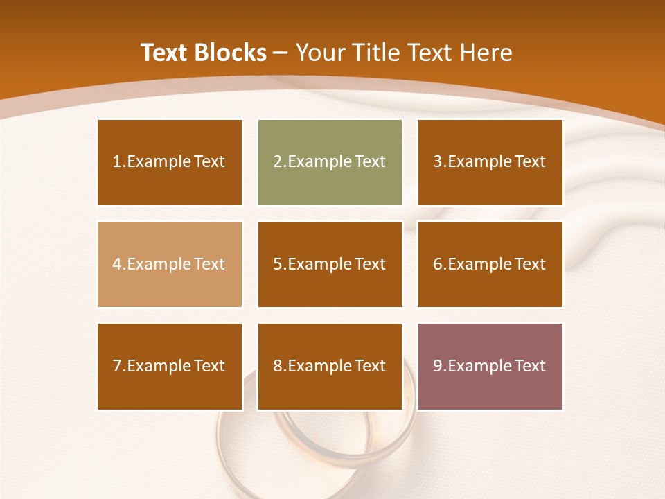 Invitation Wedding Paper PowerPoint Template