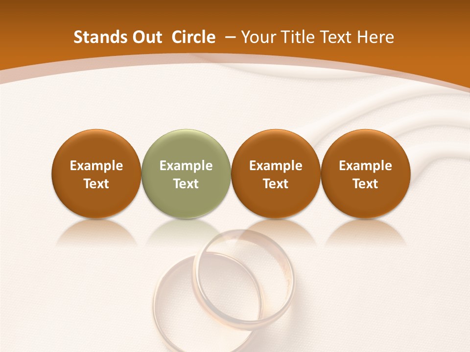 Invitation Wedding Paper PowerPoint Template