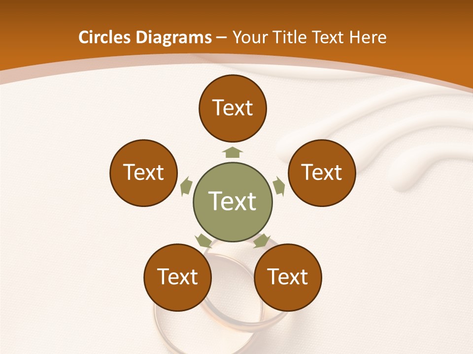 Invitation Wedding Paper PowerPoint Template