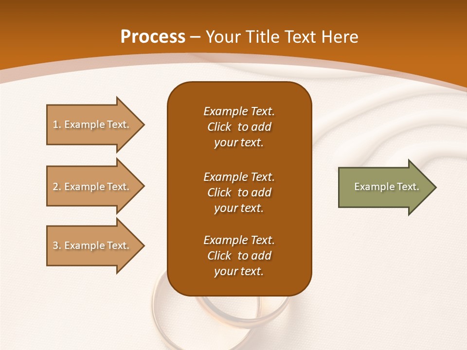 Invitation Wedding Paper PowerPoint Template