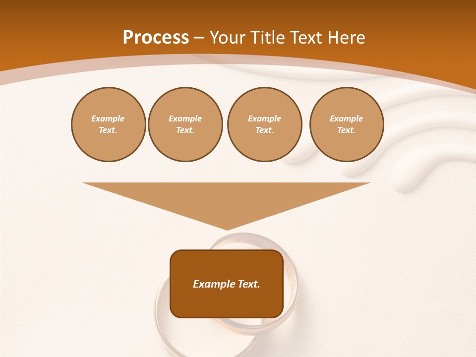 Invitation Wedding Paper PowerPoint Template