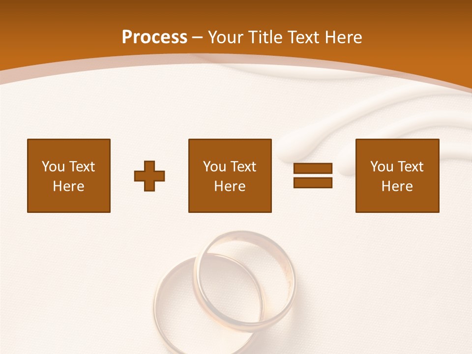 Invitation Wedding Paper PowerPoint Template