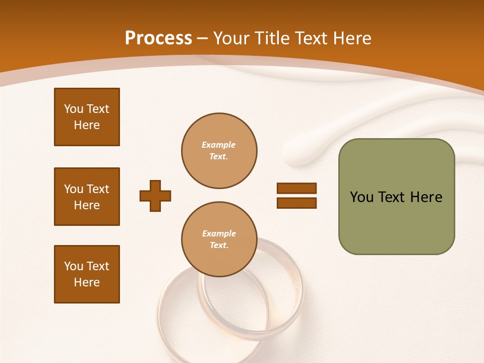 Invitation Wedding Paper PowerPoint Template