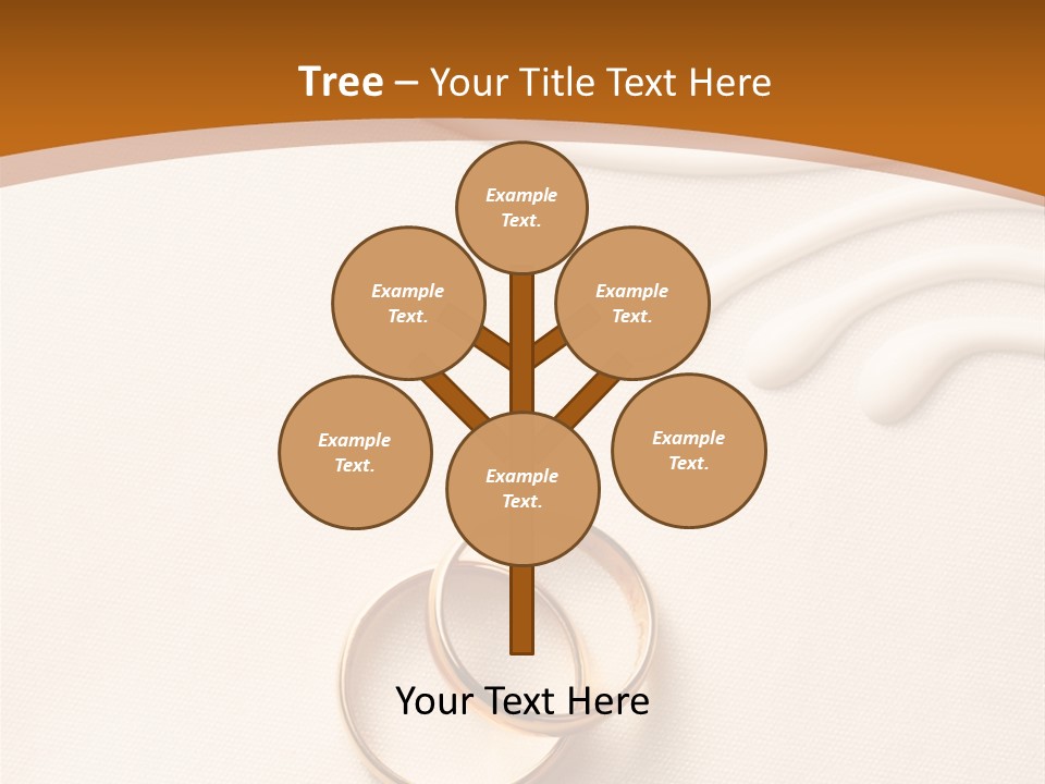 Invitation Wedding Paper PowerPoint Template