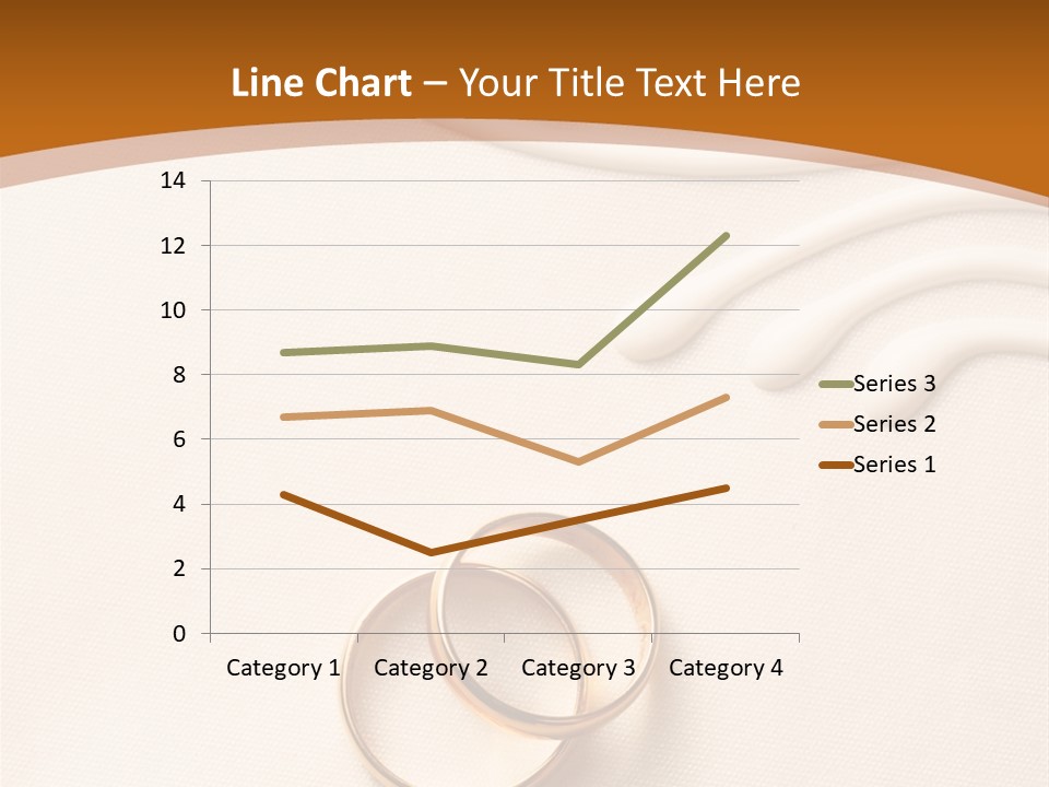 Invitation Wedding Paper PowerPoint Template