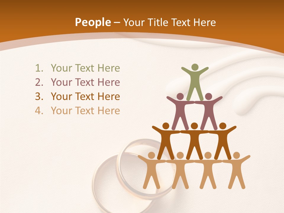 Invitation Wedding Paper PowerPoint Template