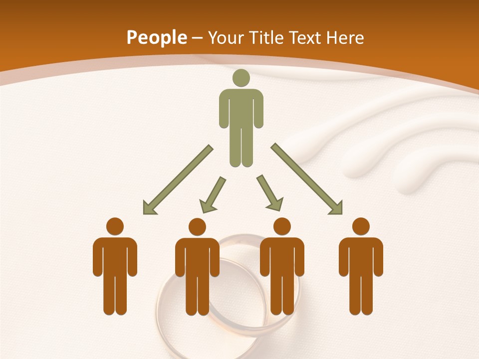 Invitation Wedding Paper PowerPoint Template