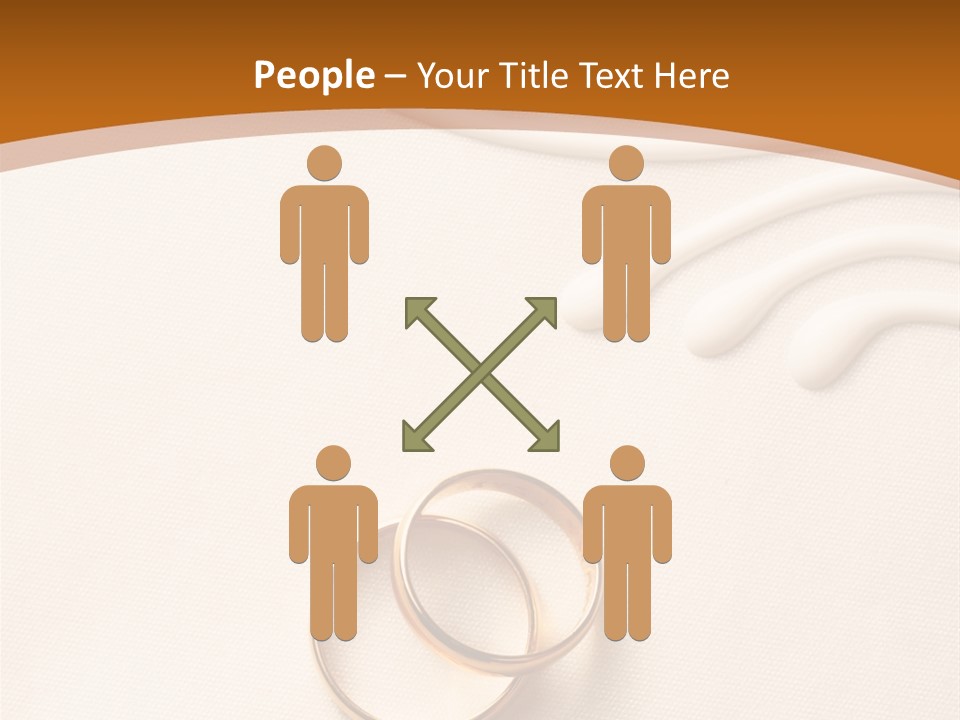 Invitation Wedding Paper PowerPoint Template