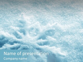 Snowflake PowerPoint Template