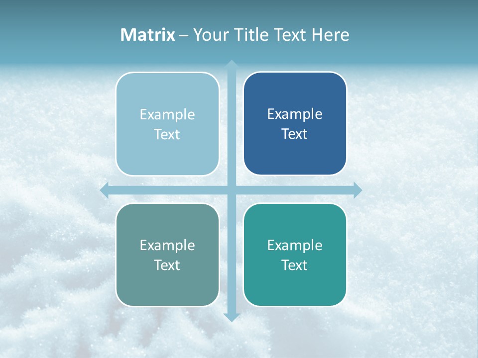 Snowflake PowerPoint Template