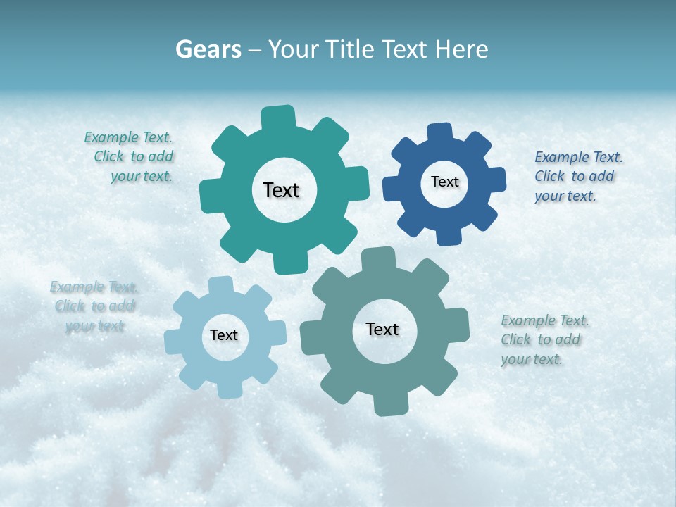 Snowflake PowerPoint Template