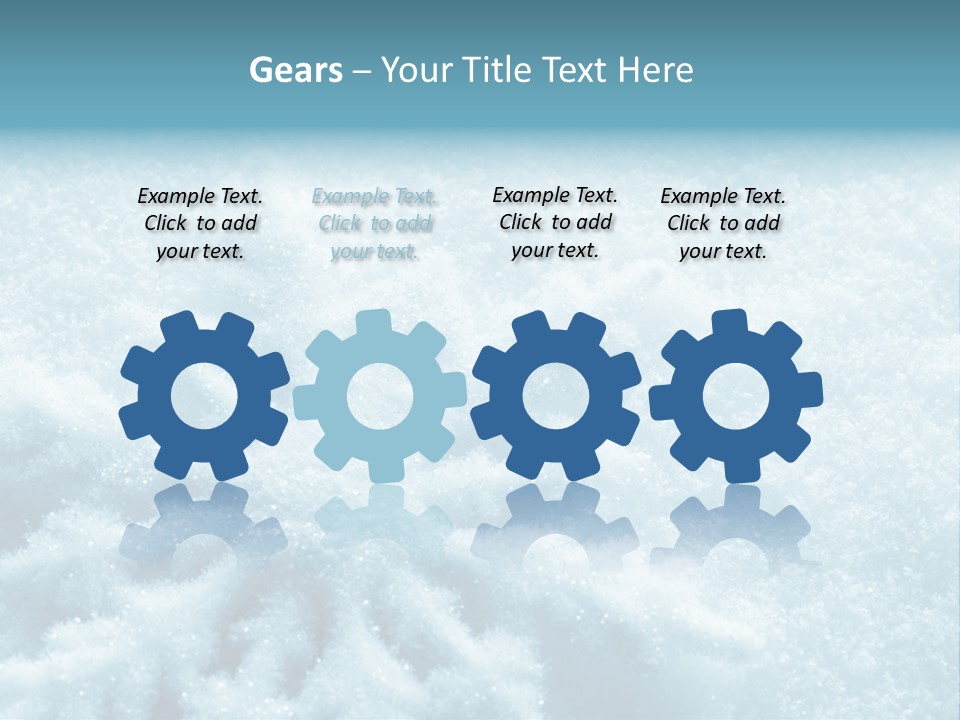 Snowflake PowerPoint Template