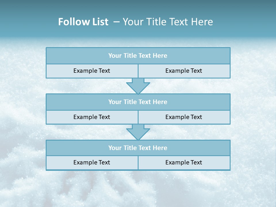 Snowflake PowerPoint Template