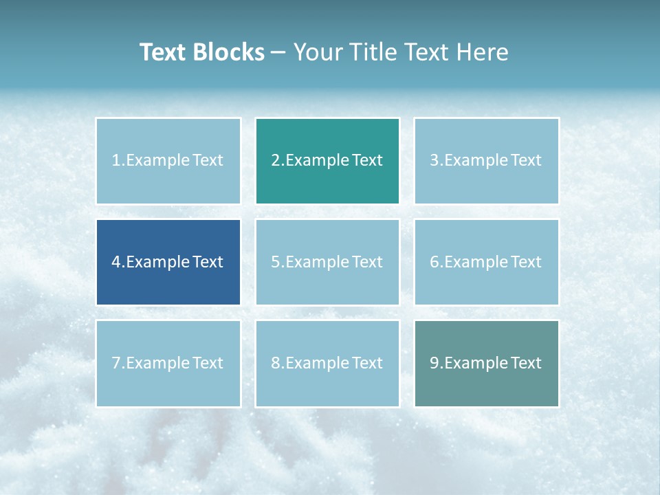 Snowflake PowerPoint Template