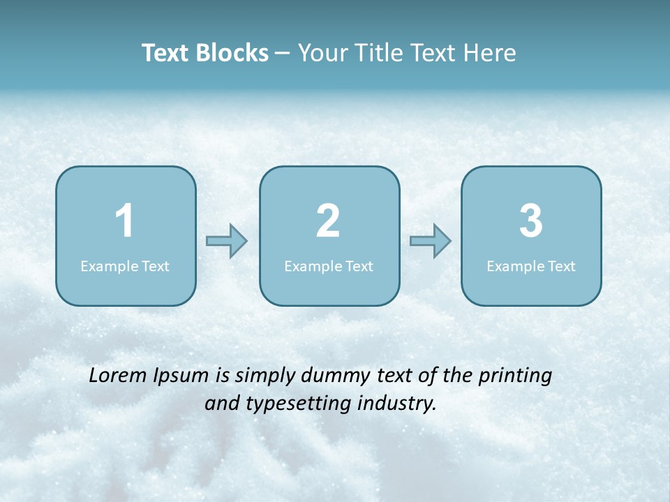 Snowflake PowerPoint Template