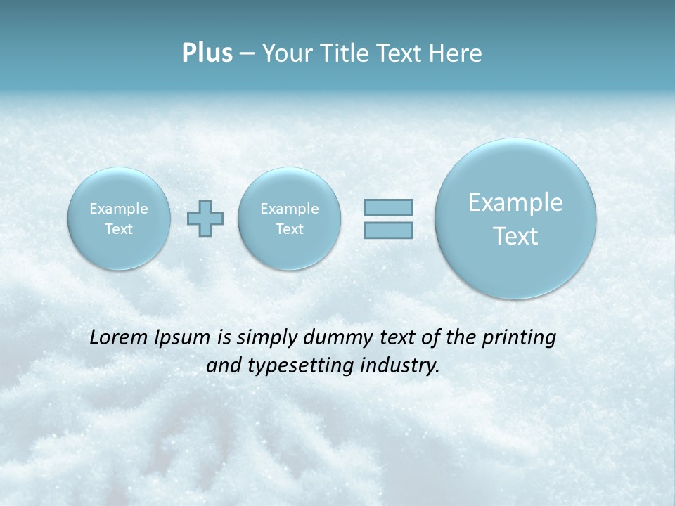 Snowflake PowerPoint Template