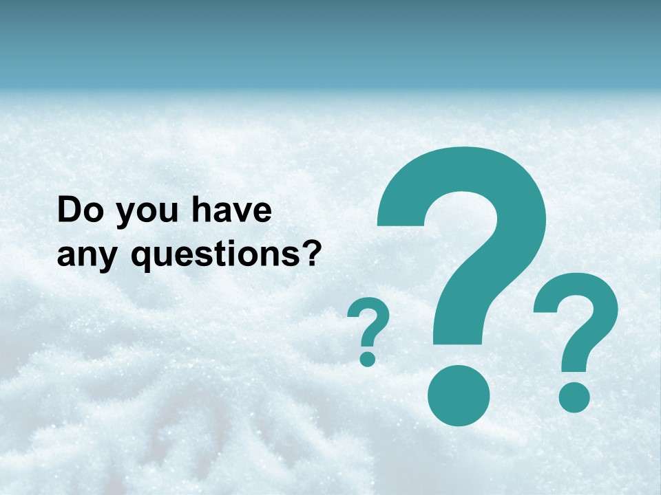 Snowflake PowerPoint Template